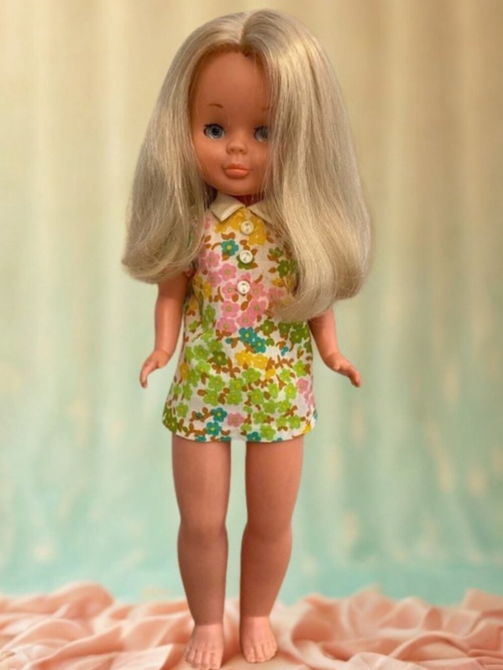 Vintage 1970s Nancy Famosa Doll Spain – Hard Plastic Transition Era